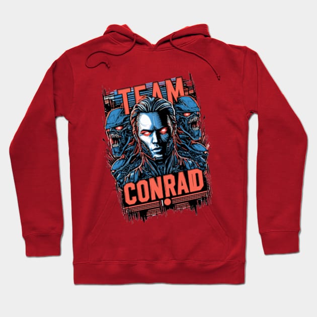 Team Conrad Hoodie by StyleTops